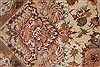 Tabriz White Hand Knotted 411 X 69 Area Rug 400-16604 Thumb 8