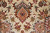 Tabriz White Hand Knotted 411 X 69  Area Rug 400-16604 Thumb 9