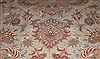 Tabriz White Hand Knotted 411 X 69 Area Rug 400-16604 Thumb 11