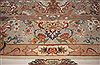 Tabriz White Hand Knotted 411 X 69  Area Rug 400-16604 Thumb 13