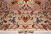 Tabriz White Hand Knotted 50 X 611  Area Rug 400-16605 Thumb 7