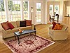 Tabriz Beige Hand Knotted 50 X 70 Area Rug 400-16606 Thumb 5