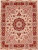 Tabriz White Hand Knotted 50 X 610  Area Rug 400-16607 Thumb 0
