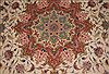 Tabriz White Hand Knotted 50 X 611  Area Rug 400-16609 Thumb 11