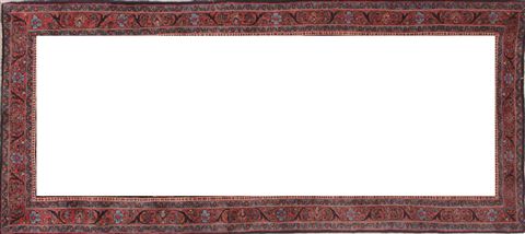 Bidjar Blue Runner Hand Knotted 29 X 63 Area Rug 400-16610 Image 2