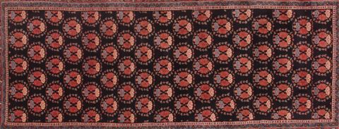 Bidjar Blue Runner Hand Knotted 29 X 63 Area Rug 400-16610 Image 3