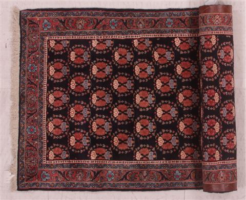 Bidjar Blue Runner Hand Knotted 29 X 63 Area Rug 400-16610 Image 4