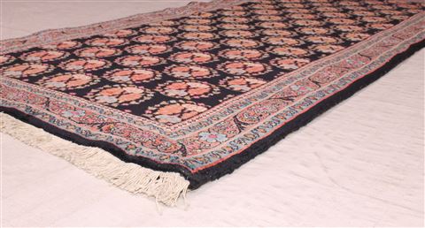 Bidjar Blue Runner Hand Knotted 29 X 63 Area Rug 400-16610 Image 5