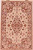 Tabriz White Hand Knotted 30 X 50  Area Rug 400-16613 Thumb 0
