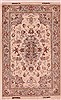 Tabriz White Hand Knotted 30 X 50  Area Rug 400-16614 Thumb 0