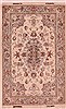 Tabriz White Hand Knotted 30 X 50 Area Rug 400-16614 Thumb 0