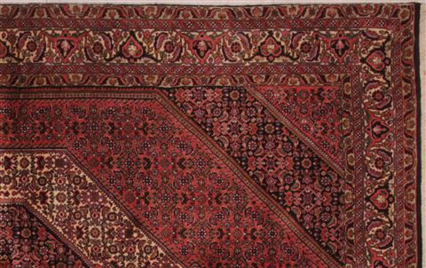 Bidjar Purple Hand Knotted 49 X 79 Area Rug 400-16618 Image 6