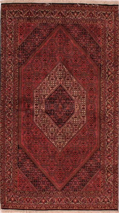 Bidjar Purple Hand Knotted 49 X 79 Area Rug 400-16618 Image 0