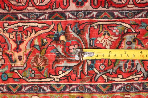 Bidjar White Hand Knotted 411 X 711 Area Rug 400-16619 Image 15