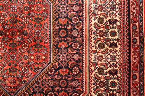 Bidjar White Hand Knotted 411 X 711 Area Rug 400-16619 Image 11