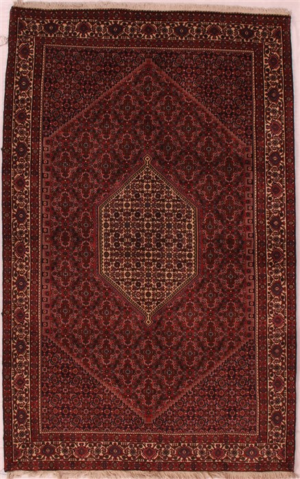 Bidjar Purple Hand Knotted 53 X 85 Area Rug 400-16620 Image 0
