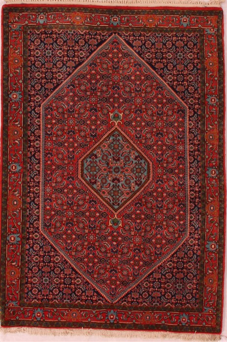 Bidjar Red Hand Knotted 310 X 57 Area Rug 400-16621 Image 0