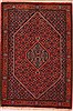 Bidjar Red Hand Knotted 310 X 57 Area Rug 400-16621 Thumb 0