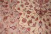 Tabriz White Oval Hand Knotted 65 X 910  Area Rug 400-16625 Thumb 10
