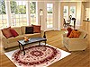 Tabriz White Oval Hand Knotted 49 X 611 Area Rug 400-16627 Thumb 5