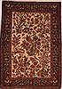 Qum Beige Hand Knotted 35 X 52 Area Rug 400-16629 Thumb 0