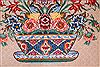 Isfahan Grey Hand Knotted 36 X 58 Area Rug 400-16634 Thumb 8