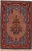 Isfahan Grey Hand Knotted 36 X 58 Area Rug 400-16634 Thumb 0