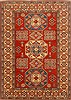 Kazak Red Hand Knotted 78 X 108  Area Rug 250-16651 Thumb 0