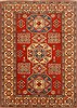 Kazak Red Hand Knotted 78 X 108 Area Rug 250-16651 Thumb 0