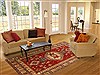 Kazak Purple Hand Knotted 78 X 103 Area Rug 250-16652 Thumb 4