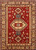 Kazak Purple Hand Knotted 78 X 103  Area Rug 250-16652 Thumb 0