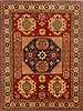 Kazak Red Hand Knotted 71 X 910  Area Rug 250-16655 Thumb 0