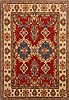 Kazak Red Hand Knotted 74 X 100  Area Rug 250-16660 Thumb 0