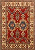 Kazak Red Hand Knotted 74 X 100 Area Rug 250-16660 Thumb 0