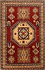 Kazak Red Hand Knotted 71 X 110  Area Rug 250-16672 Thumb 0