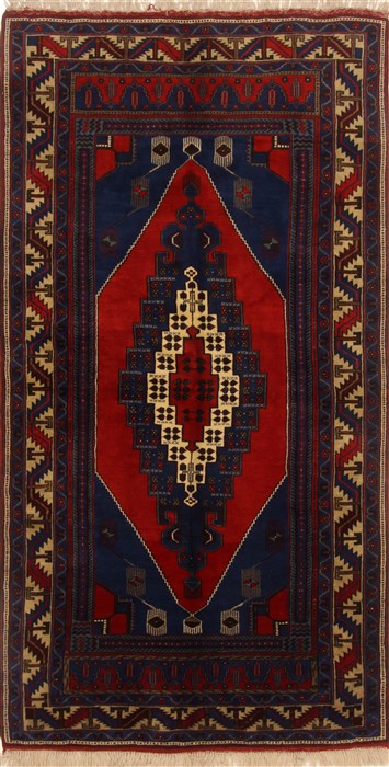 Kazak Red Hand Knotted 411 X 93  Area Rug 250-16678 Image 0