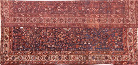 Qashqai Blue Hand Knotted 75 X 109 Area Rug 400-16685 Image 2