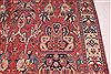 Heriz Red Hand Knotted 75 X 107  Area Rug 400-16686 Thumb 6