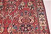 Heriz Red Hand Knotted 75 X 107 Area Rug 400-16686 Thumb 6