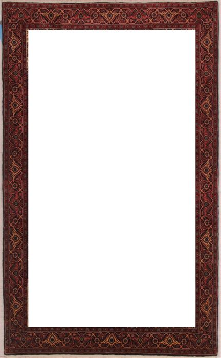 Bidjar Blue Hand Knotted 38 X 511 Area Rug 400-16689 Image 8