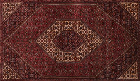 Bidjar Blue Hand Knotted 38 X 511 Area Rug 400-16689 Image 9