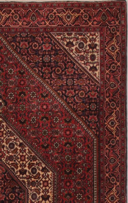 Bidjar Blue Hand Knotted 38 X 511 Area Rug 400-16689 Image 10
