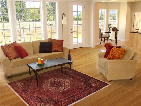Bidjar Blue Hand Knotted 38 X 511 Area Rug 400-16689 Image 2