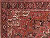 Heriz Red Hand Knotted 92 X 1110  Area Rug 400-16691 Thumb 7