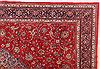 Sarouk Red Hand Knotted 89 X 127  Area Rug 400-16693 Thumb 1