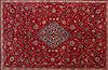 Sarouk Red Hand Knotted 89 X 127  Area Rug 400-16693 Thumb 2