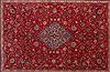 Sarouk Red Hand Knotted 89 X 127  Area Rug 400-16693 Thumb 2