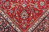 Sarouk Red Hand Knotted 89 X 127  Area Rug 400-16693 Thumb 9