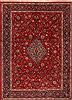 Sarouk Red Hand Knotted 89 X 127  Area Rug 400-16693 Thumb 0