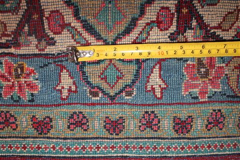 Sarouk Red Hand Knotted 92 X 121 Area Rug 400-16694 Image 17